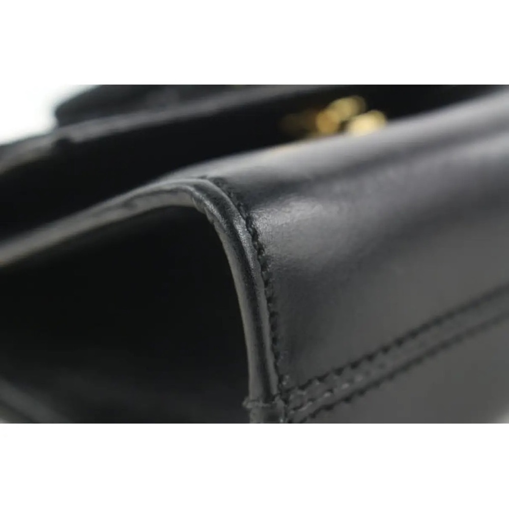 Salvatore Ferragamo BLACK LEATHER CROSSBODY BAG - Picture 15 of 16